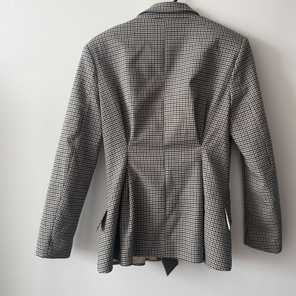 H&M Plaid Blazer Jacket - Picture 4 of 5